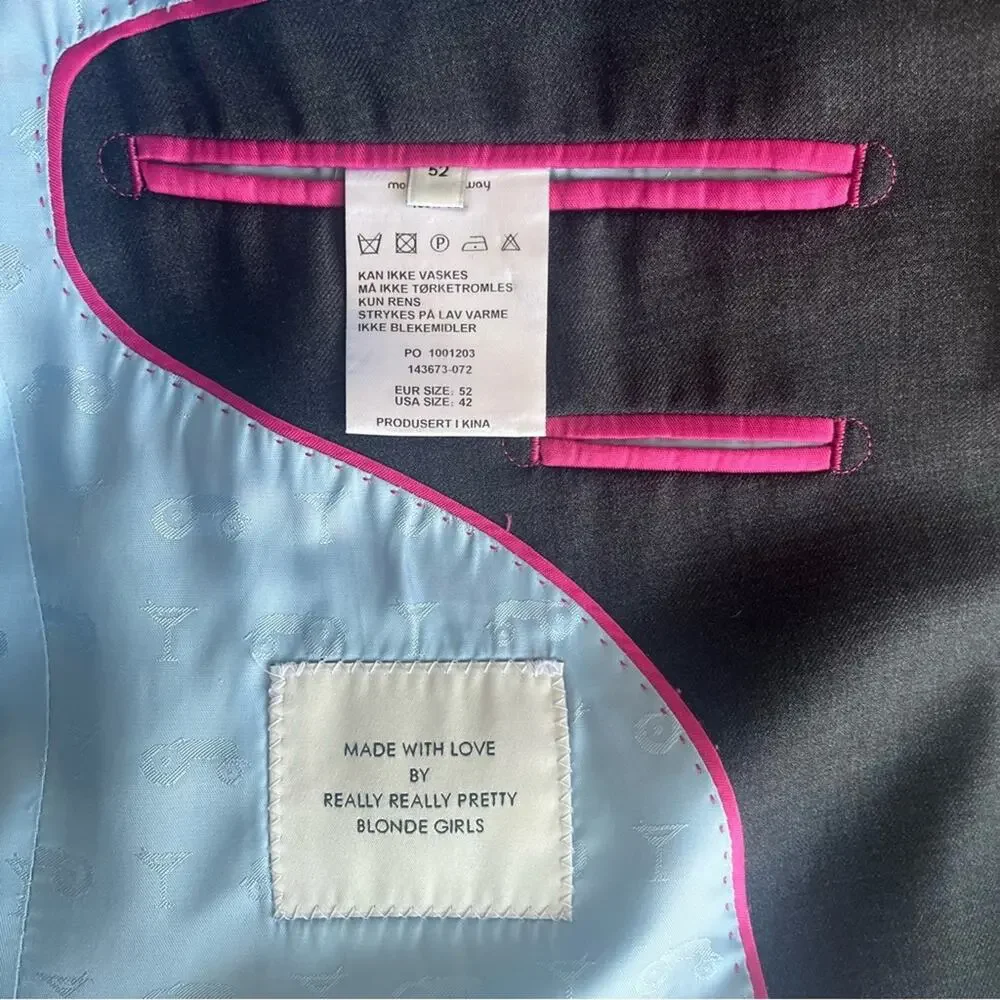 Moods of Norway Men's Suit Jacket / Blazer Size 42L